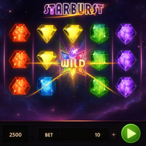 LyraBet - Starburst Slot Game - NetEnt Classic
